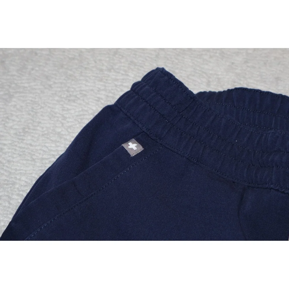 FIGS Scrub Pants Mens Small Navy Blue Technical Collection Drawstring Pockets